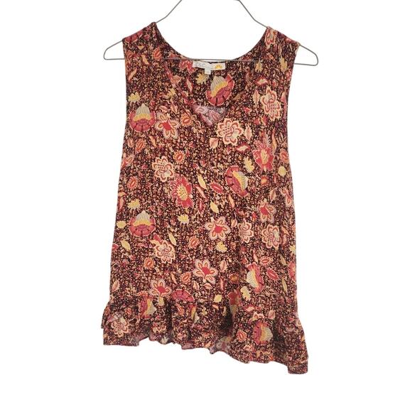 C&C California Tops - C&C California Floral Sleeveless Tank Top - Size Medium